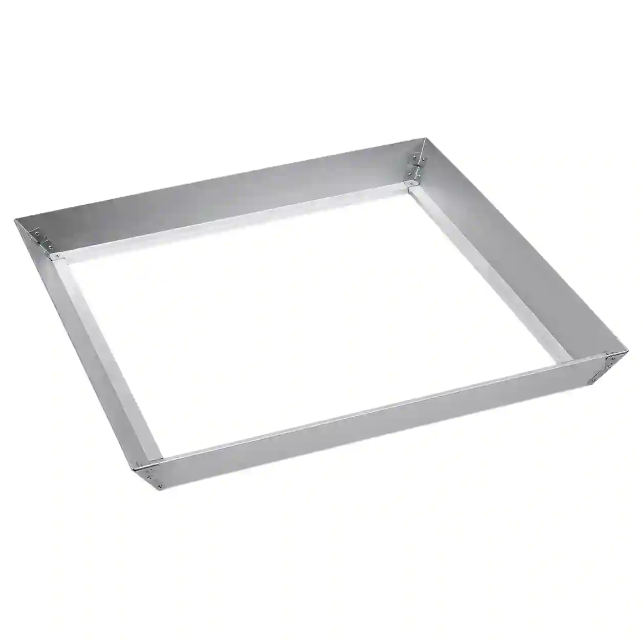Rámeček pro zapuštění LED panelu 600x600 stříbrný